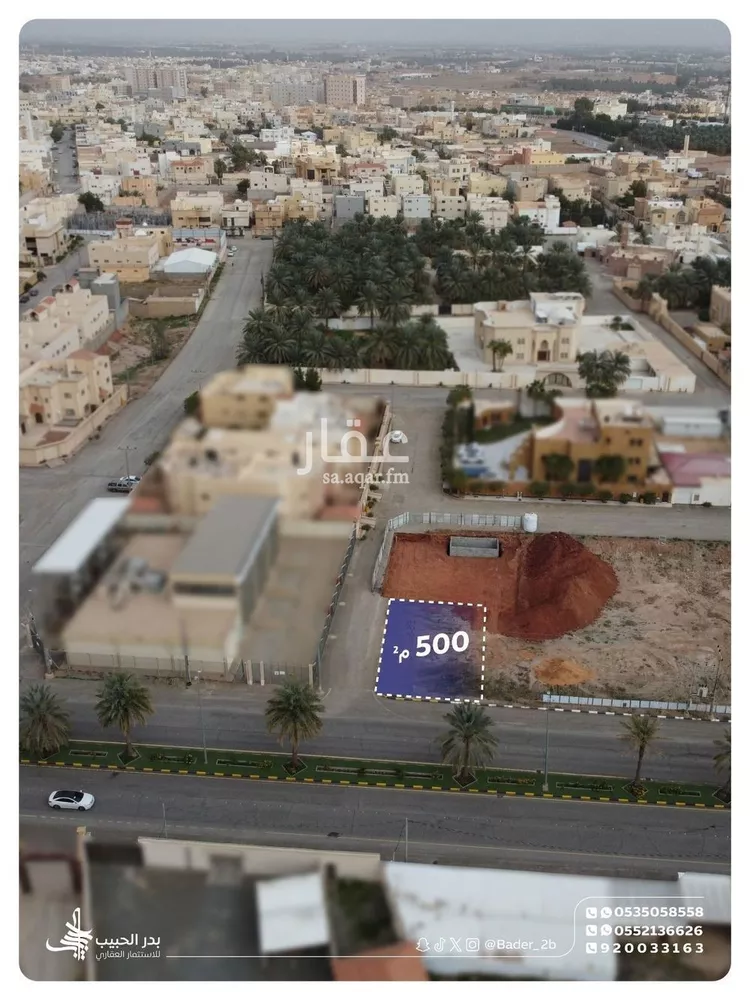 أرض للبيع في شارع عام, حي الخليج, مدينة البكيرية, منطقة القصيم صورة 2