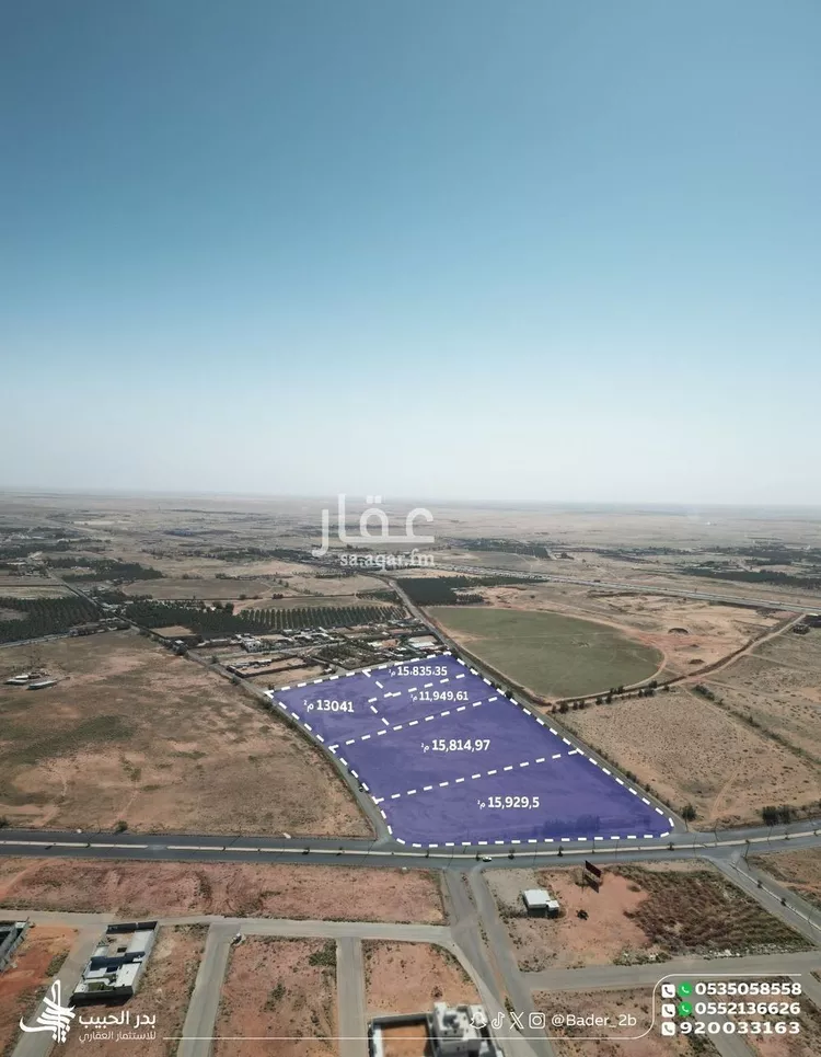 أرض للبيع في شارع عام, حي الخليج, مدينة البكيرية, منطقة القصيم صورة 3