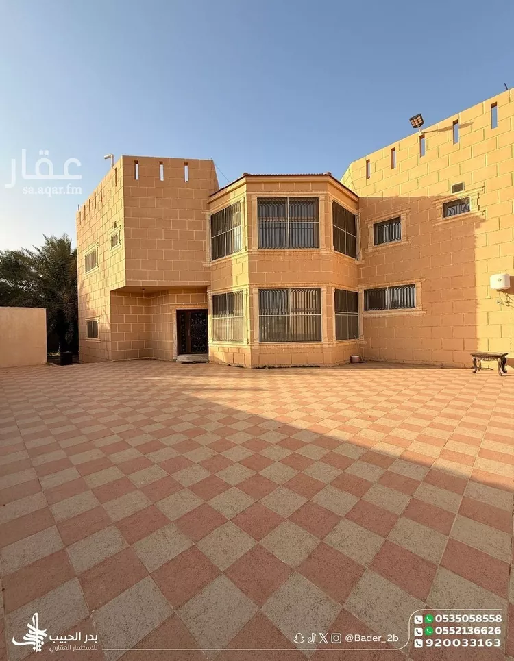 استراحة للبيع في شارع طريق الامير محمد بن بندر, حي الصفاء, مدينة البكيرية, منطقة القصيم 7