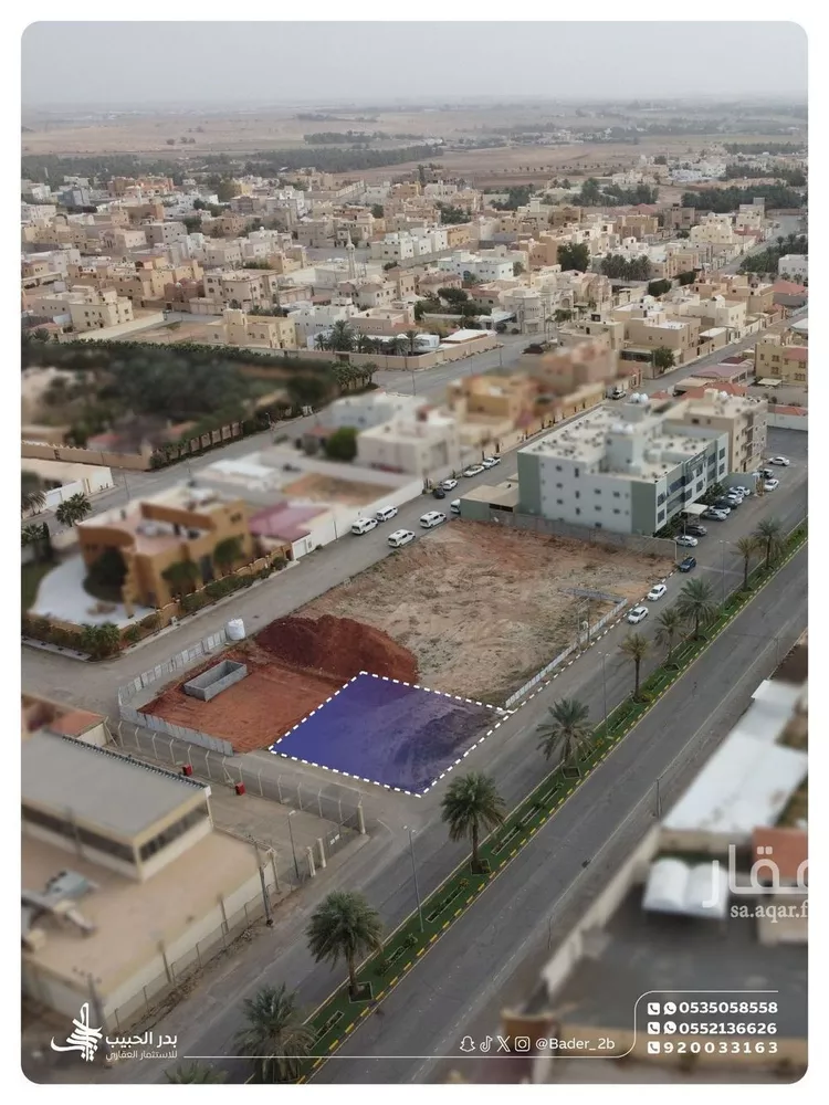 أرض للبيع في شارع عام, حي الخليج, مدينة البكيرية, منطقة القصيم صورة 4