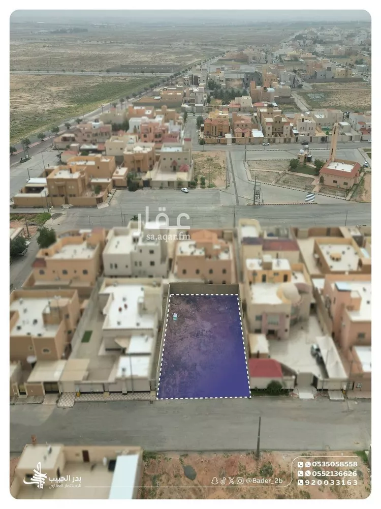 أرض للبيع في شارع ابن ماجد, حي الربيع, مدينة الخبراء والسحابين, منطقة القصيم صورة 4