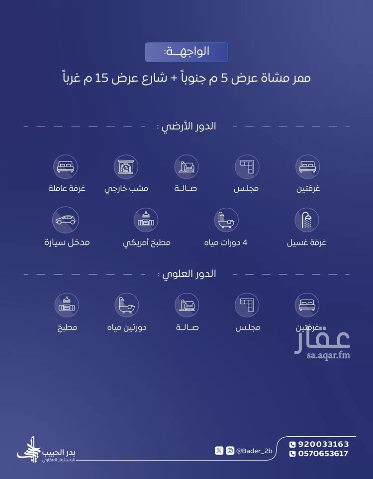 فيلا للإيجار في شارع محمود بن زنكي, حي الخليج, مدينة البكيريه, منطقة القصيم صورة 2