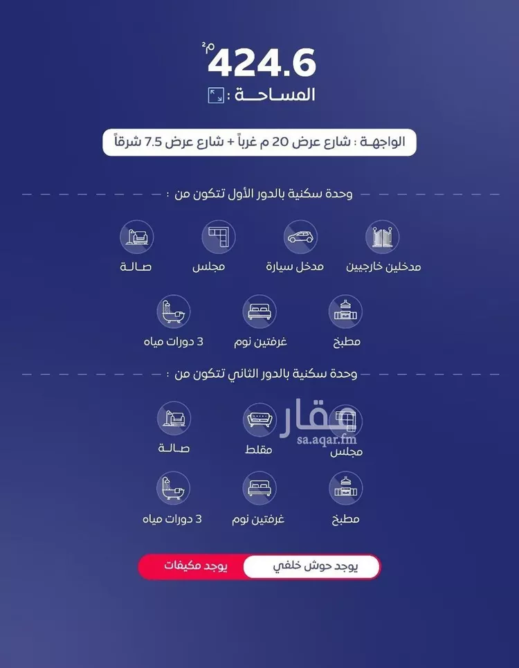 فيلا للبيع في شارع شارع أسامه بن زيد, مدينة الهلالية, منطقة القصيم صورة 5