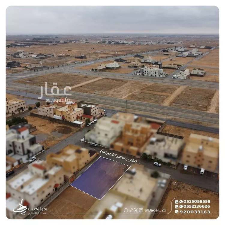 أرض للبيع في شارع السواد, حي القادسية, مدينة البكيرية, منطقة القصيم صورة 3
