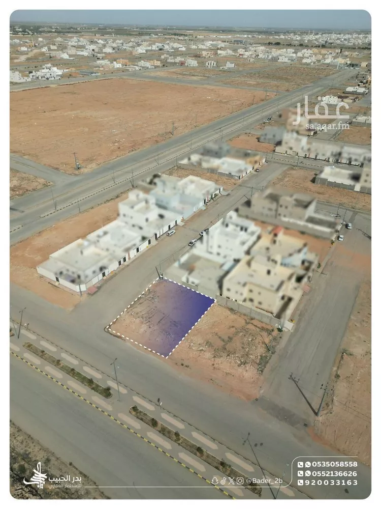 أرض للبيع في شارع شارع بغداد, حي الأمل, مدينة البكيرية, منطقة القصيم صورة 4