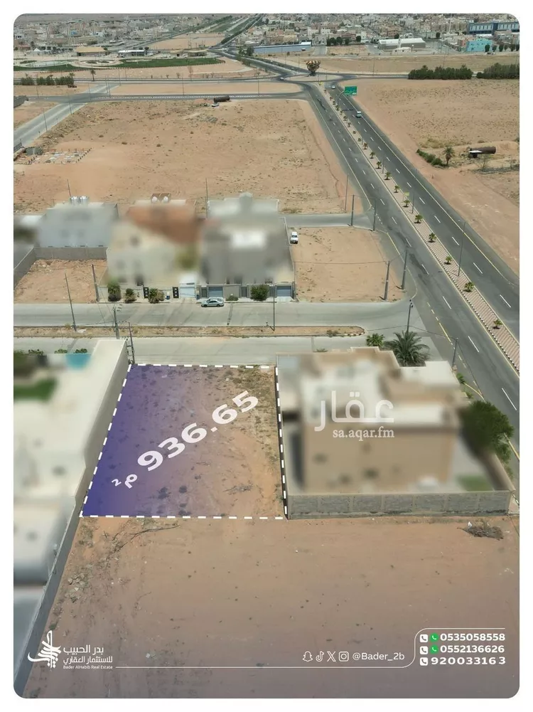 أرض للبيع في شارع مكة المكرمة, حي البساتين, مدينة الخبراء والسحابين, منطقة القصيم صورة 2