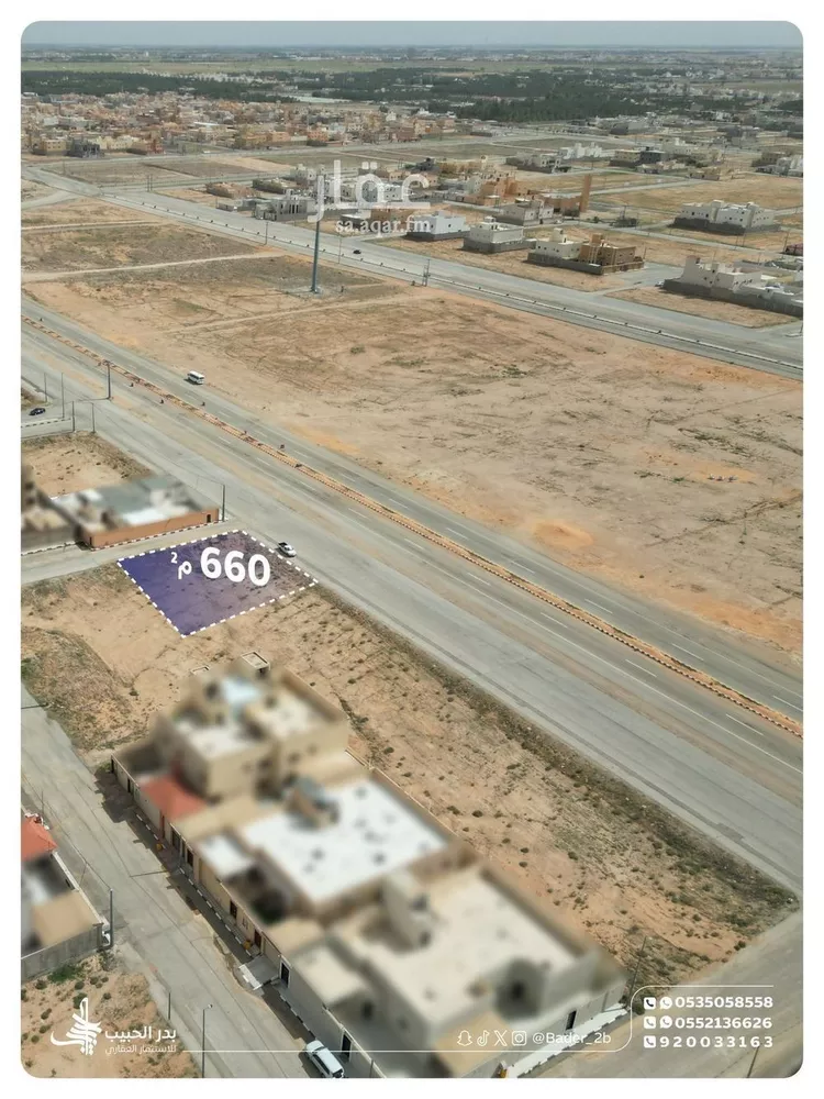 أرض للبيع في شارع عام, حي القادسية, مدينة البكيرية, منطقة القصيم صورة 3