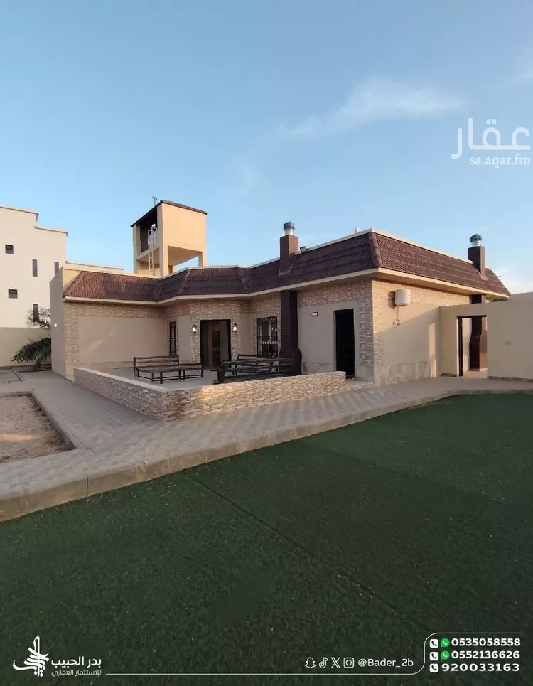 استراحة للبيع في شارع شارع ثابت بن عدي, حي البساتين, مدينة الخبراء والسحابين, منطقة القصيم 9