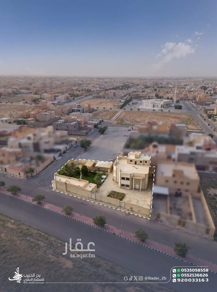 فيلا للبيع في شارع الامير احمد بن عبدالعزيز, حي الربيع, مدينة الخبراء والسحابين, منطقة القصيم صورة 2
