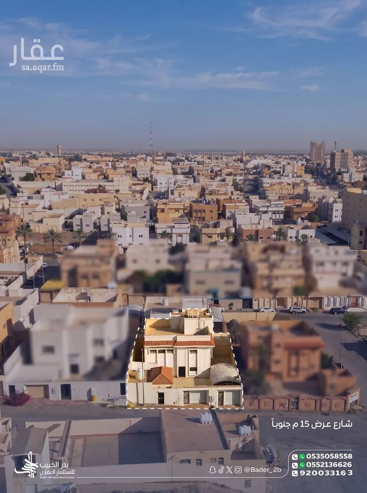 فيلا للبيع في شارع طلحة بن شعيب, حي الزهرة, مدينة البكيرية, منطقة القصيم صورة 3