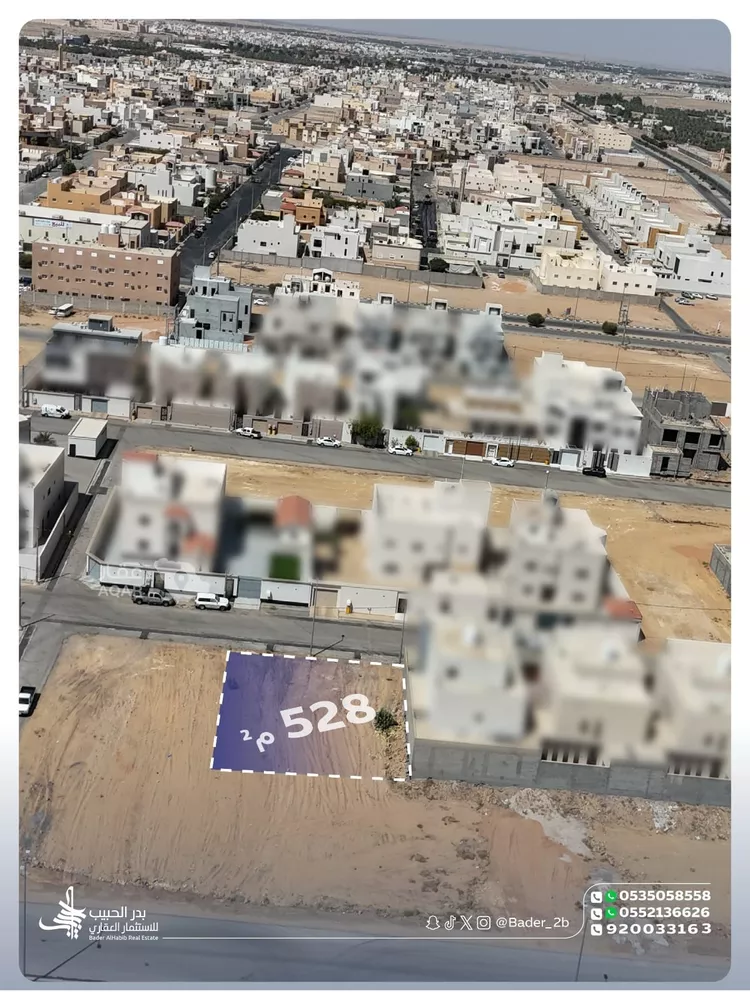 أرض للبيع في شارع أبي تمام, حي المنار, مدينة البكيرية, منطقة القصيم صورة 2