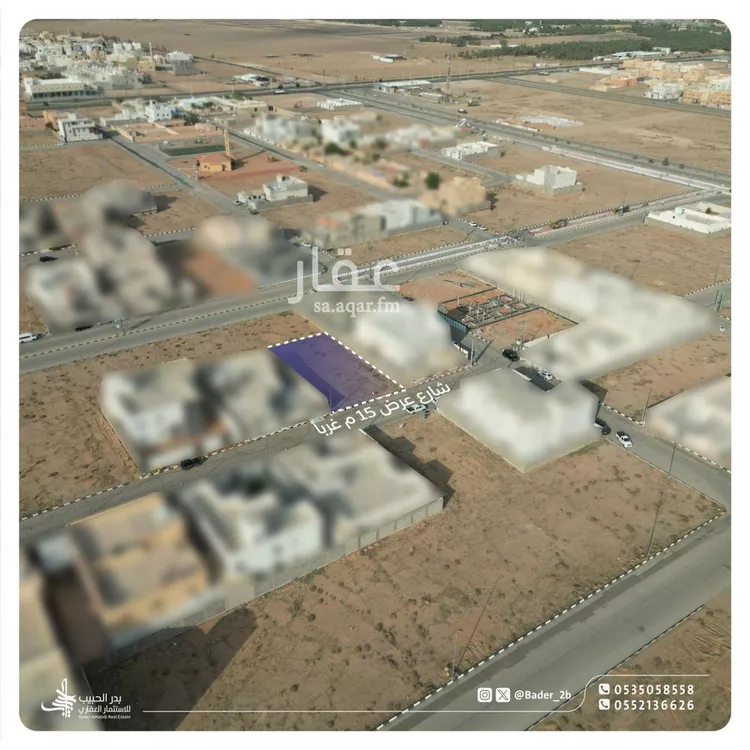 أرض للبيع في شارع عام, حي القادسية, مدينة البكيريه, منطقة القصيم صورة 2