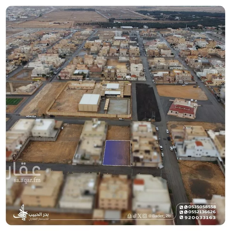 أرض للبيع في شارع السواد, حي القادسية, مدينة البكيرية, منطقة القصيم صورة 4