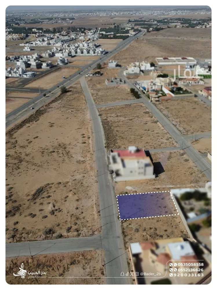 أرض للبيع في شارع الخضير, حي الريان, مدينة البكيرية, منطقة القصيم