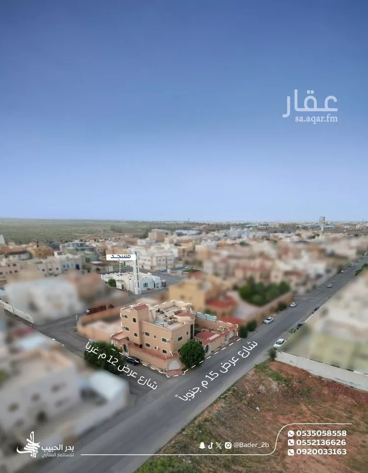 فيلا للبيع في شارع حباب المطيري, حي الزهرة, مدينة البكيريه, منطقة القصيم صورة 3