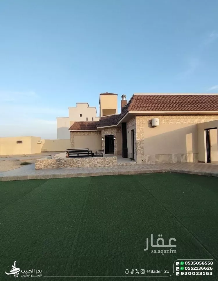 استراحة للبيع في شارع شارع ثابت بن عدي, حي البساتين, مدينة الخبراء والسحابين, منطقة القصيم صورة 4