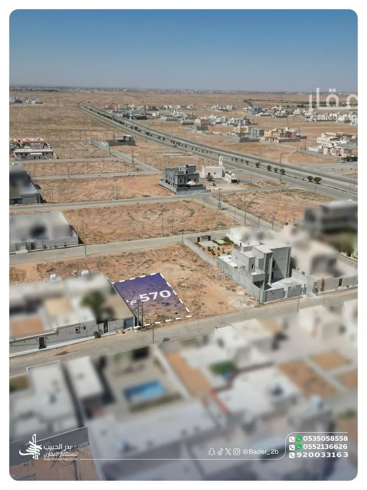أرض للبيع في شارع الفرسان, حي القادسية, مدينة البكيرية, منطقة القصيم صورة 2