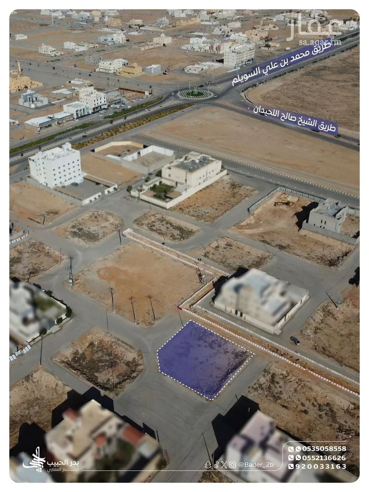 أرض للبيع في شارع عمرو ابن انس, حي الرياض, مدينة البكيرية, منطقة القصيم صورة 3