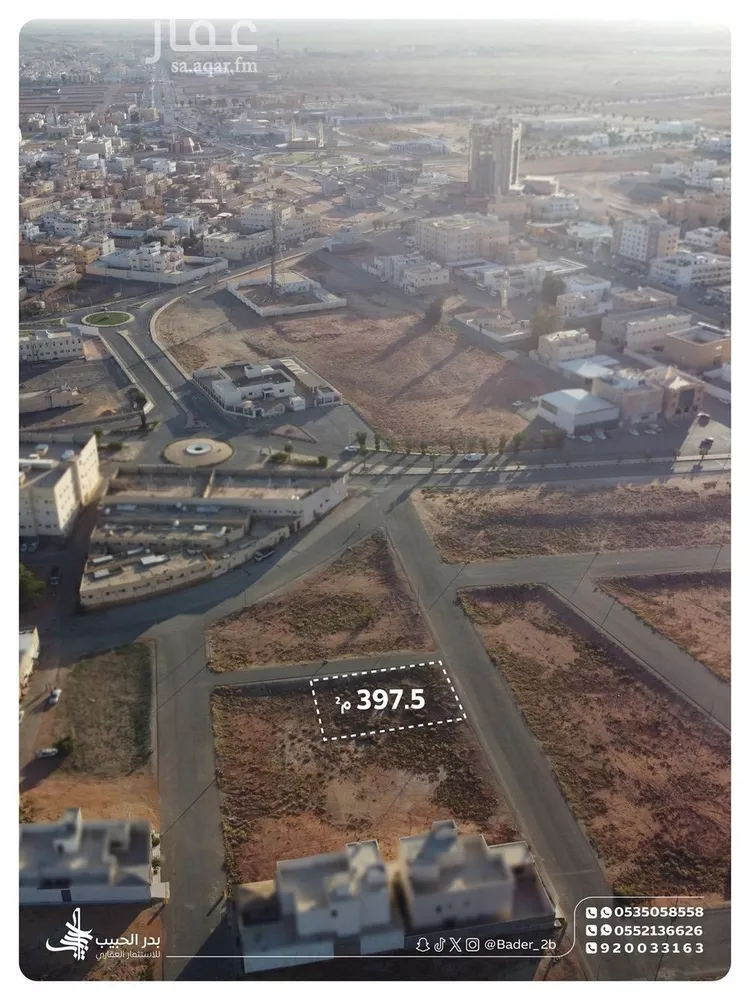 أرض للبيع في حي الديرة, مدينة البكيرية, منطقة القصيم صورة 3