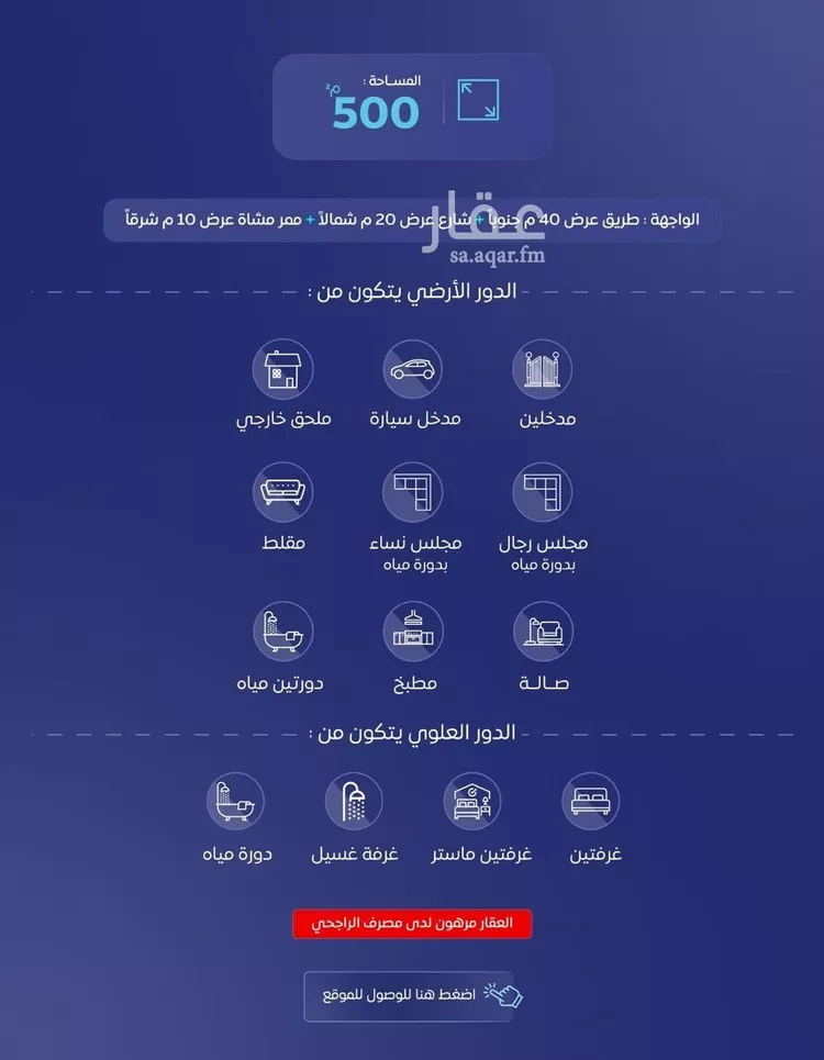 فيلا للبيع في شارع عام, حي الربوة, مدينة البكيرية, منطقة القصيم صورة 2