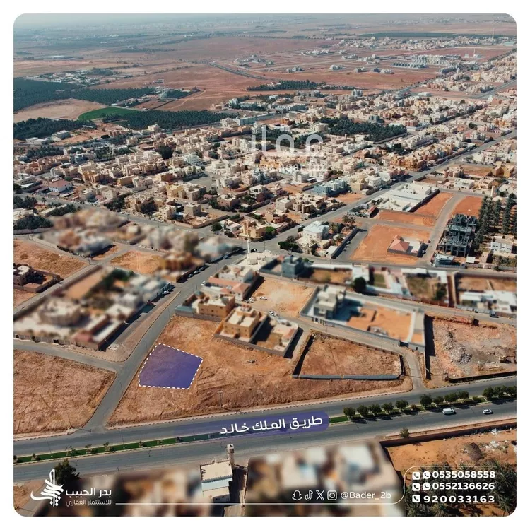 أرض للبيع في شارع عام , مدينة الهلالية, منطقة القصيم صورة 4