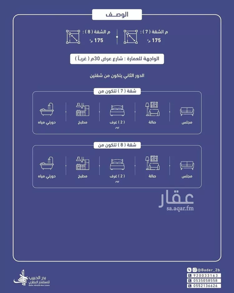 شقة للبيع في شارع طريق الامير سلطان بن عبدالعزيز, حي القدس, مدينة الخبراء والسحابين, منطقة القصيم صورة 4