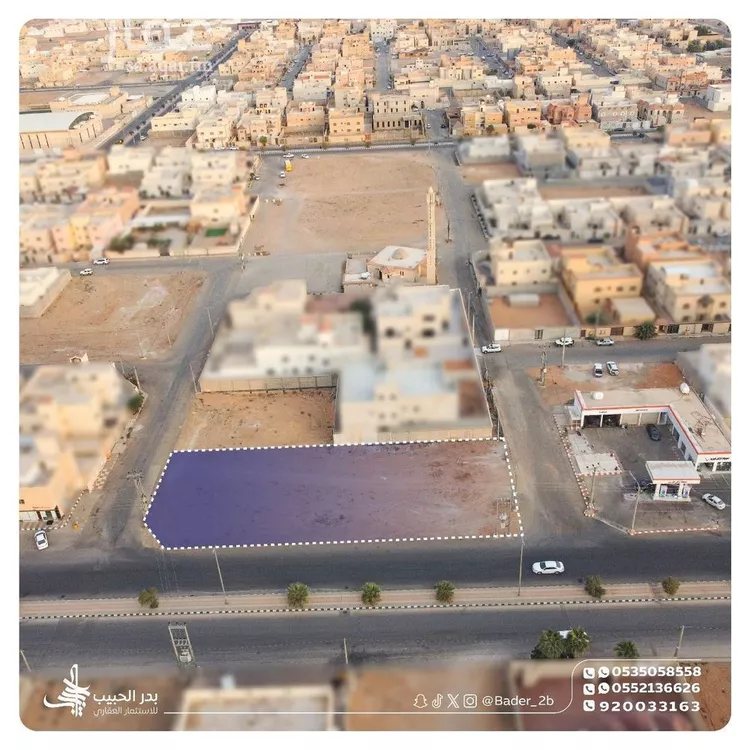 أرض للبيع في شارع الامير سلطان بن عبدالعزيز, حي القدس, مدينة الخبراء والسحابين, منطقة القصيم صورة 3