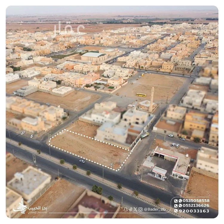 أرض للبيع في شارع الامير سلطان بن عبدالعزيز, حي القدس, مدينة الخبراء والسحابين, منطقة القصيم صورة 4