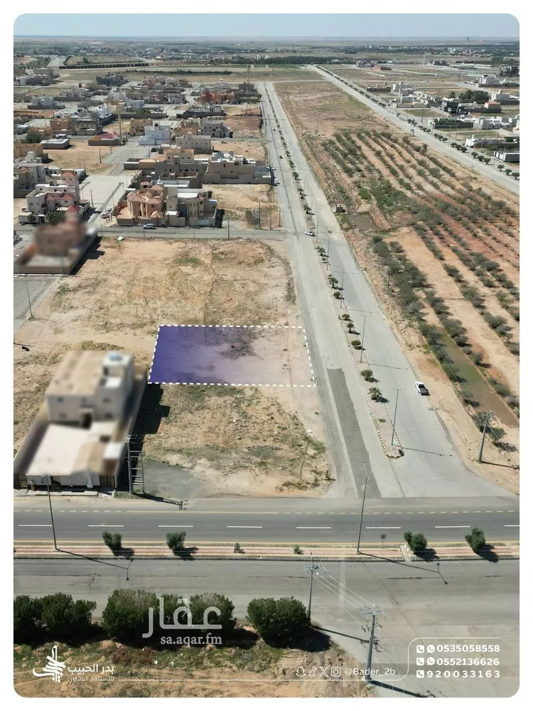 أرض للبيع في حي الريان, مدينة الخبراء والسحابين, منطقة القصيم صورة 3