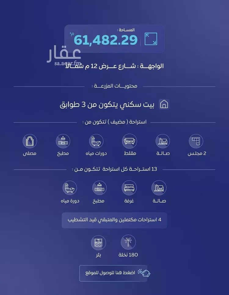 Farm for Sale in Al Bukayriyah Al Halaliyah صورة 2