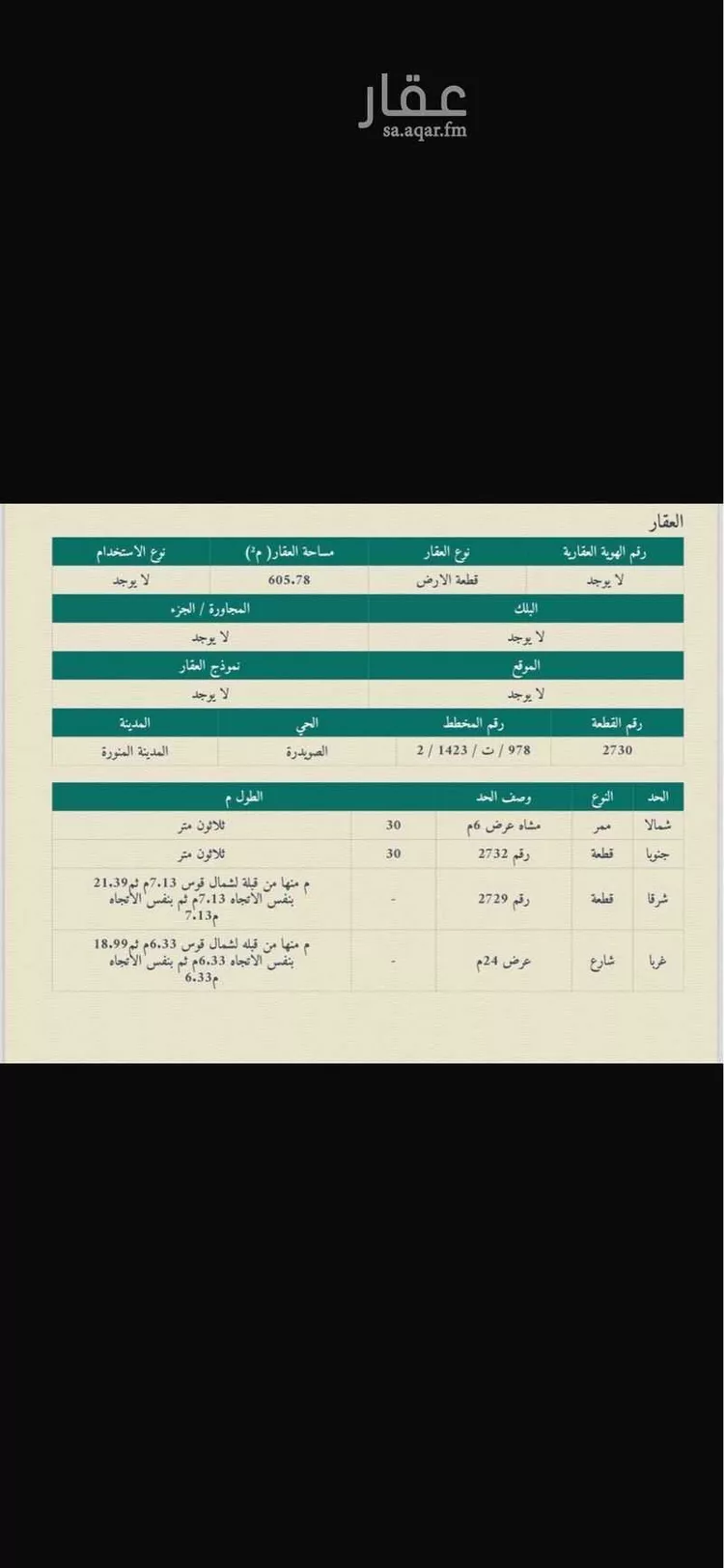 Land for Sale in Al Henakiyah Al Henakiyah