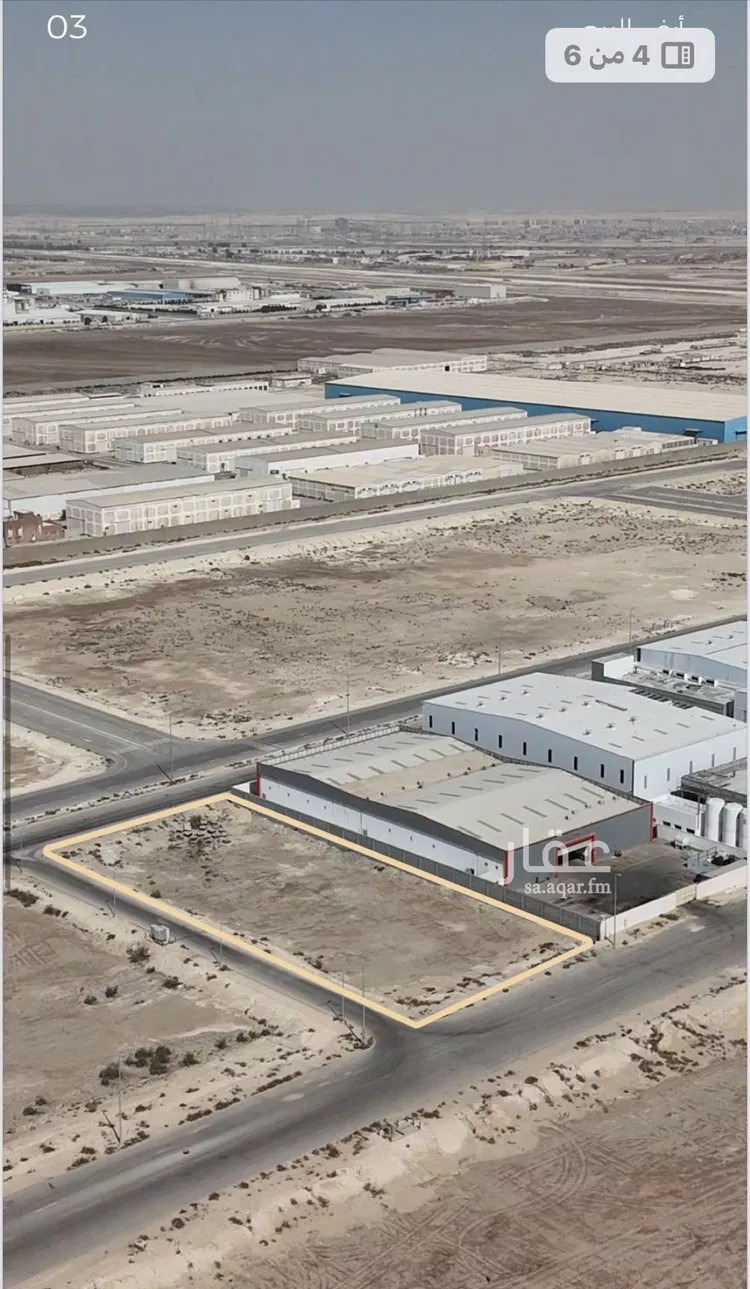 أرض للبيع في شارع حوثرة العصري, حي حي صناعية الظهران, مدينة الدمام, المنطقة الشرقية