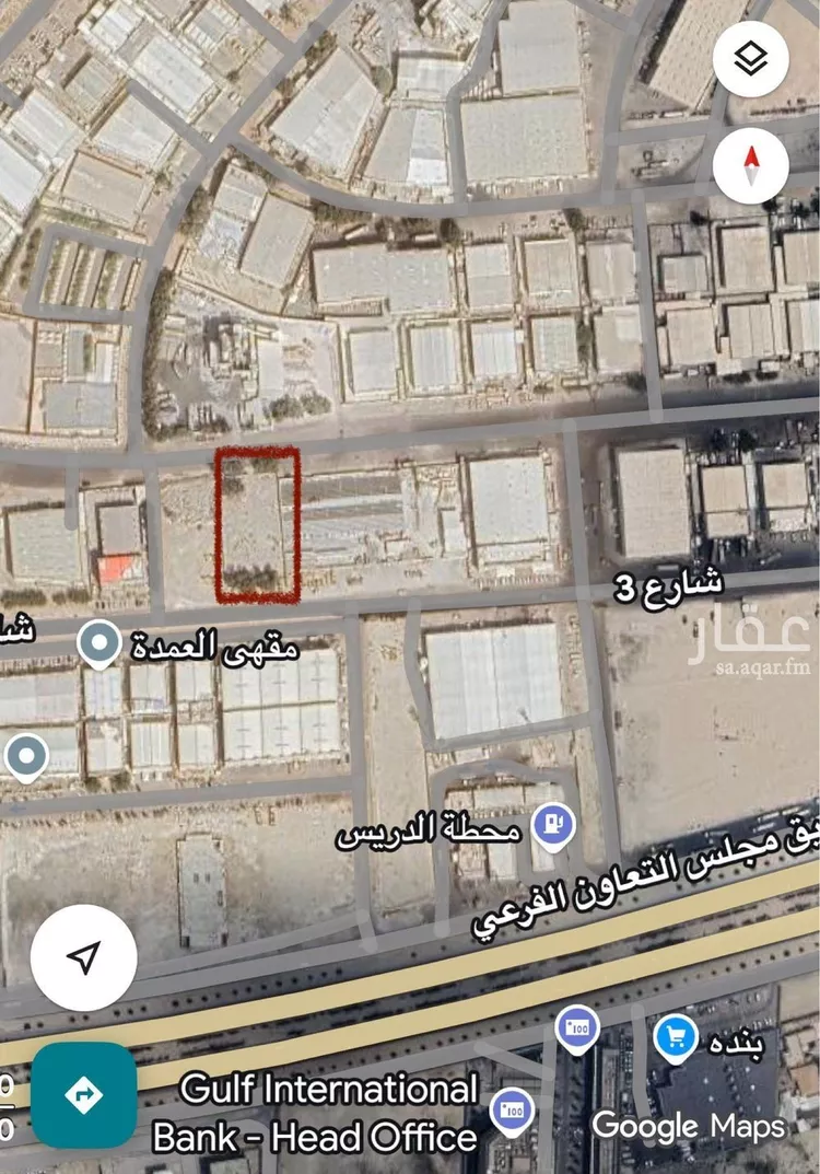 أرض للإيجار في شارع الاحسان, حي التعاون, مدينة الخبر, المنطقة الشرقية صورة 3