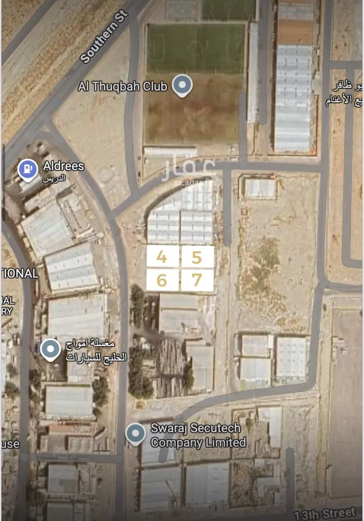 أرض للبيع في شارع المحبه, حي التعاون, مدينة الخبر, المنطقة الشرقية صورة 5