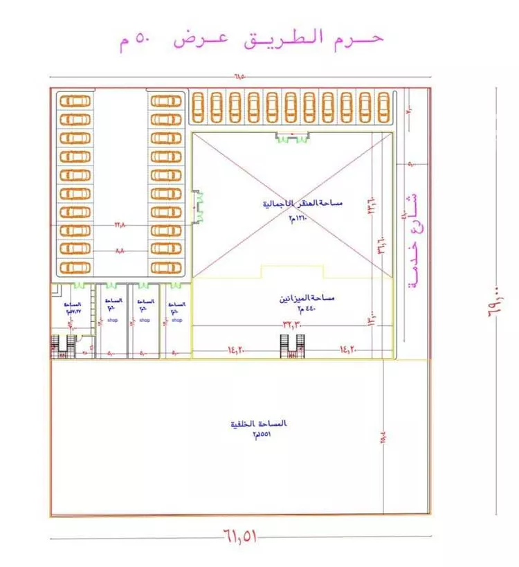 محل للإيجار في شارع طريق الملك عبدالعزيز, حي المسماه, مدينة نجران, منطقة نجران صورة 4