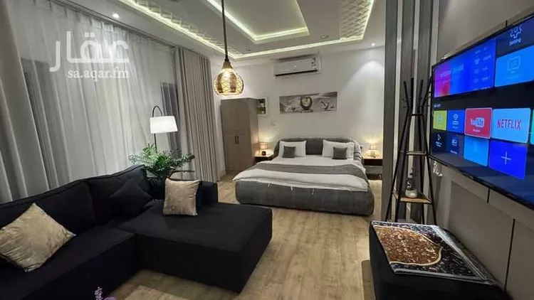 استديو مفروش للحجز في شارع الاحمر بن جندل ، حي الشاطئ ، جازان ، منطقة جازان صورة 4