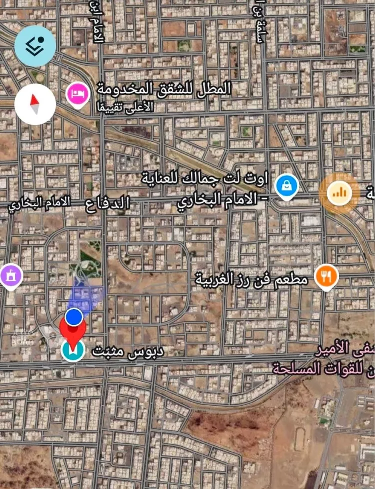 أرض للبيع في شارع محمد بن عروه الجوهري, حي الدفاع, مدينة المدينة المنورة, منطقة المدينة المنورة 3