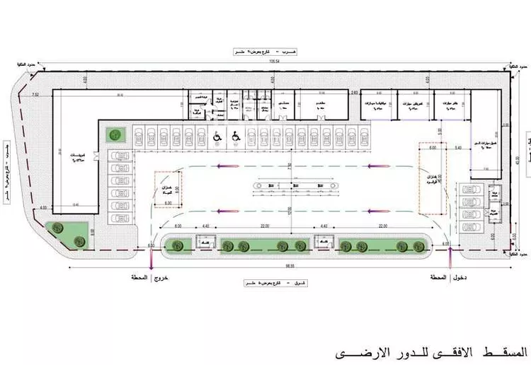 محطة للإيجار في شارع وادي نعام, حي ضاحية نمار, مدينة الرياض, منطقة الرياض صورة 5