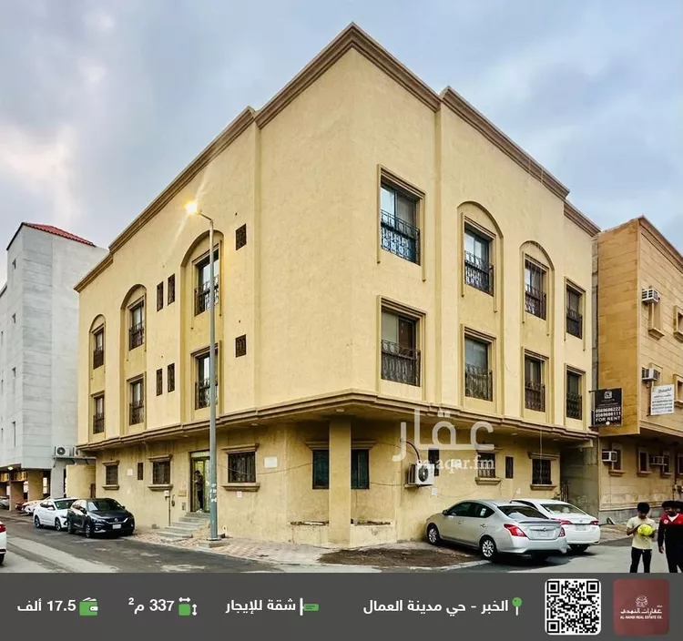 شقة للإيجار في شارع الامير مشاري ابن عبدالعزيز, حي مدينة العمال, مدينة الخبر, المنطقة الشرقية