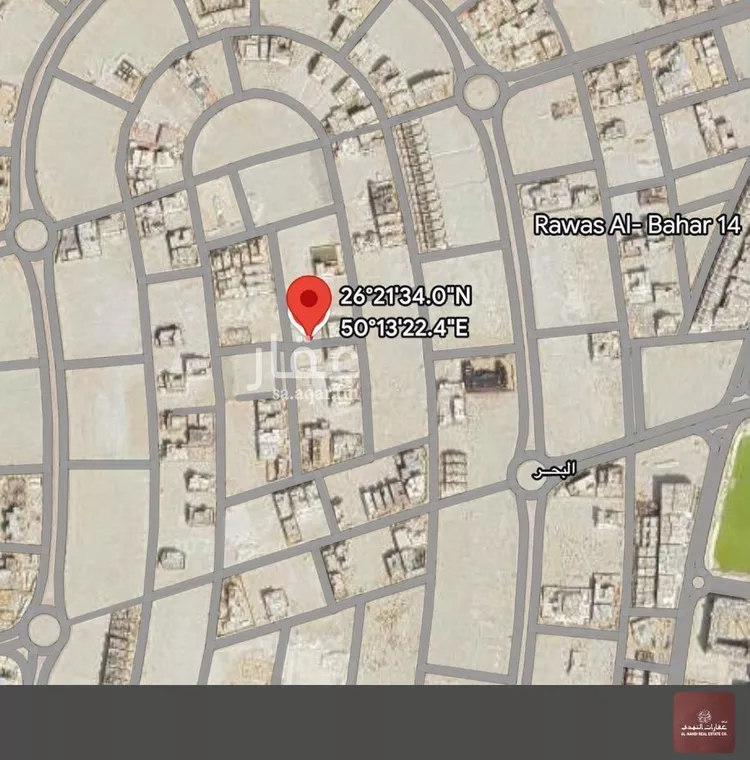 أرض للبيع في شارع الرخاء, حي البحر, مدينة الخبر, المنطقة الشرقية