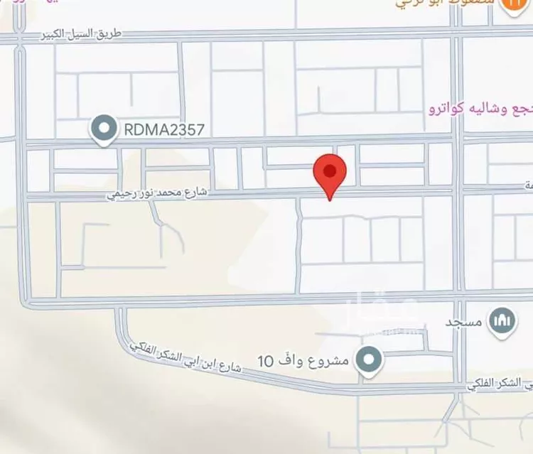 أرض للبيع في شارع محمد نور رحيمي, حي المهدية, مدينة الرياض, منطقة الرياض صورة 3