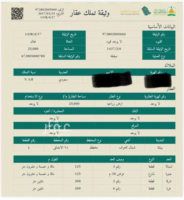 أرض للبيع في حي التضامن ، بيشة ، بيشة 7