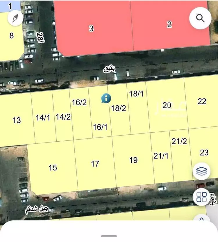 أرض للبيع في شارع بقيق, حي الفيصلية, مدينة الدمام, المنطقة الشرقية