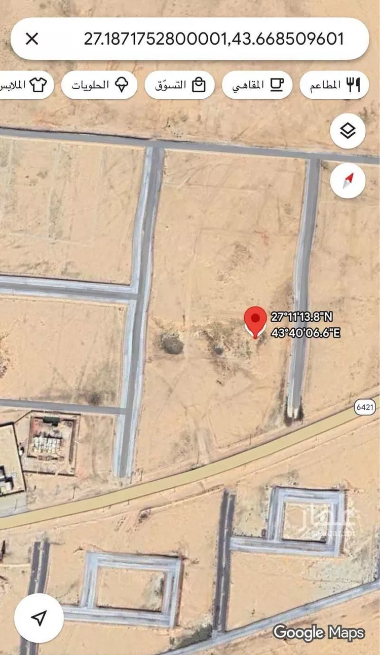 أرض للبيع في شارع عمر بن الخطاب, حي المدرج, مدينة المدرج, منطقة القصيم