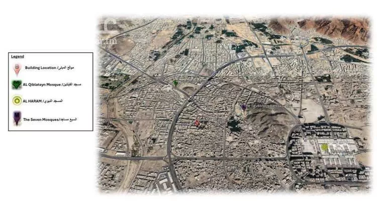 عمارة للبيع في شارع قيس ابن سعد المكي ، حي العنابس ، المدينة المنورة ، منطقة المدينة المنورة