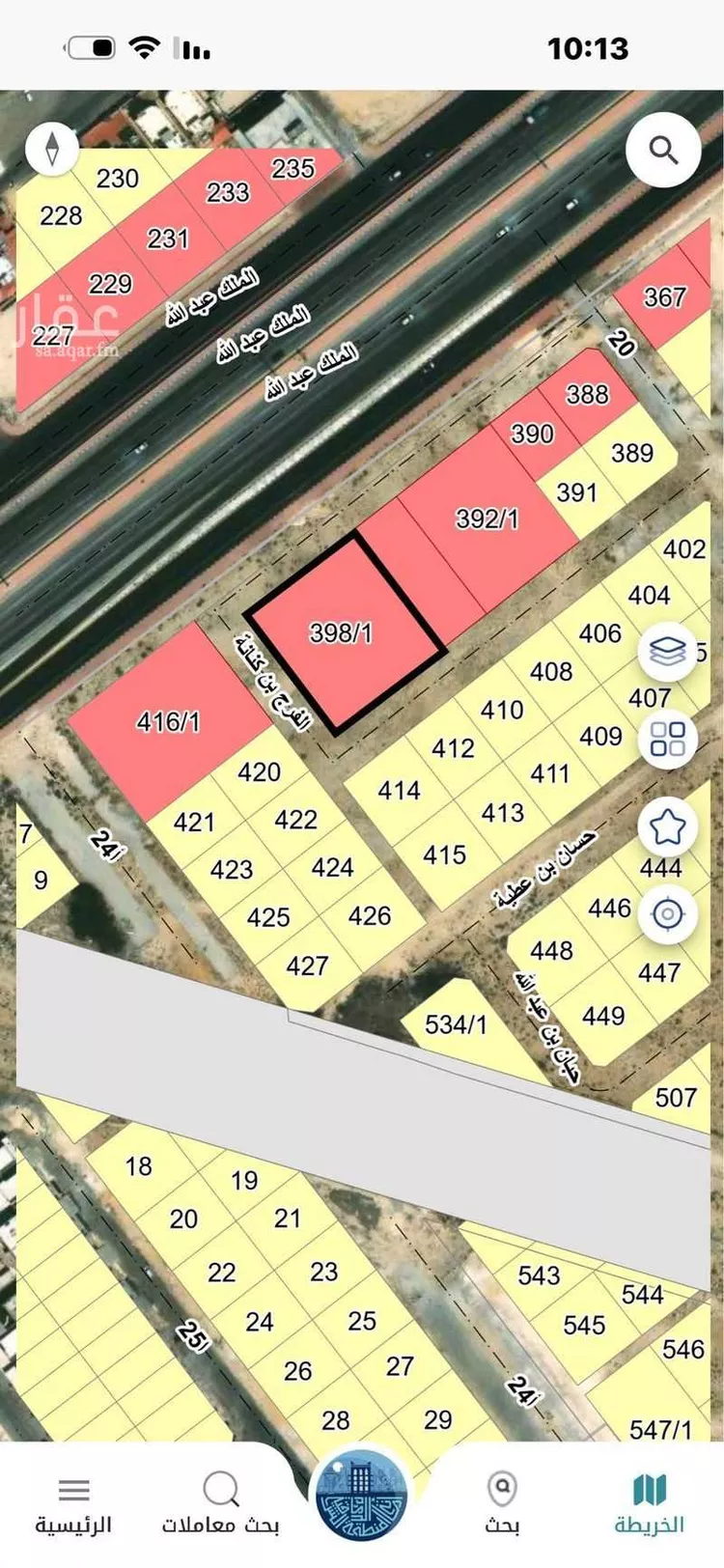 أرض للبيع في شارع حسان ابن عطية, حي الندى, مدينة الدمام, المنطقة الشرقية