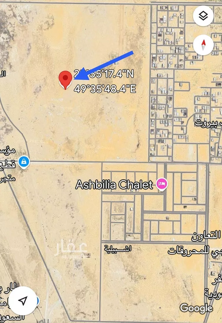 أرض للبيع في حي حي الربوة - بقيق, مدينة بقيق, المنطقة الشرقية صورة 3