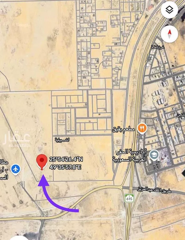 أرض للإيجار في حي حي أشبيلية - بقيق, مدينة بقيق, المنطقة الشرقية