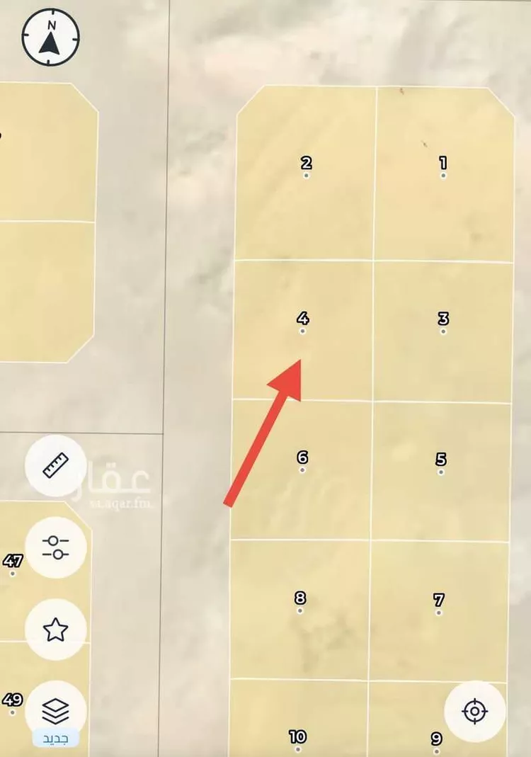 أرض للبيع في حي حي الربوة - بقيق, مدينة بقيق, المنطقة الشرقية