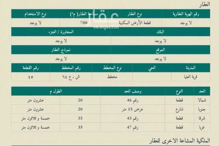 أرض للبيع في شارع اللهابه 138, حي اللهابه, مدينة اللهابه, المنطقة الشرقية صورة 3